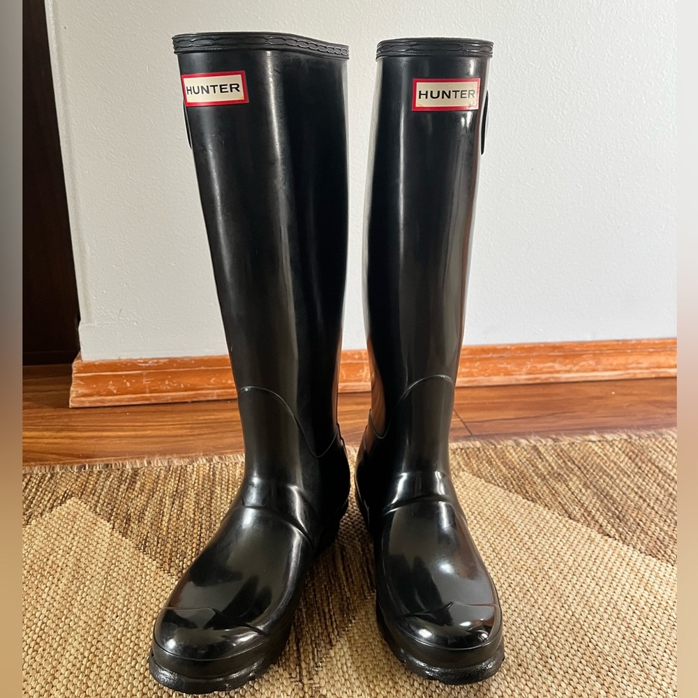 Black Hunter Boots